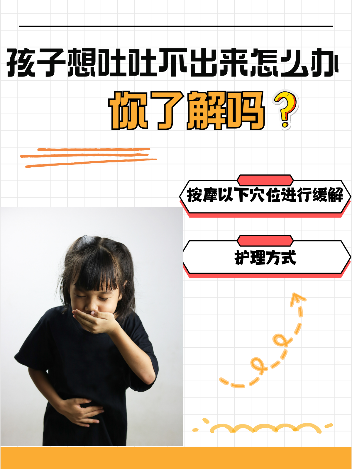 孩子想吐吐不出来怎么办，你了解吗