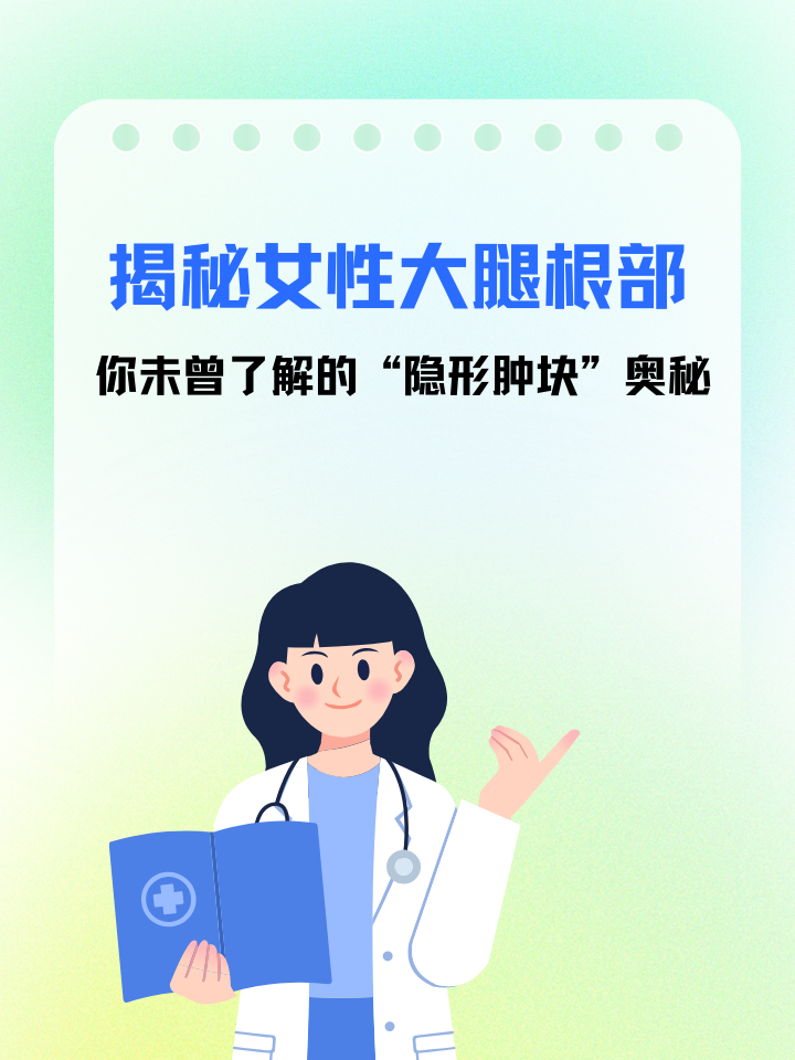 揭秘女性大腿根部：你未曾了解的“隐形肿块”