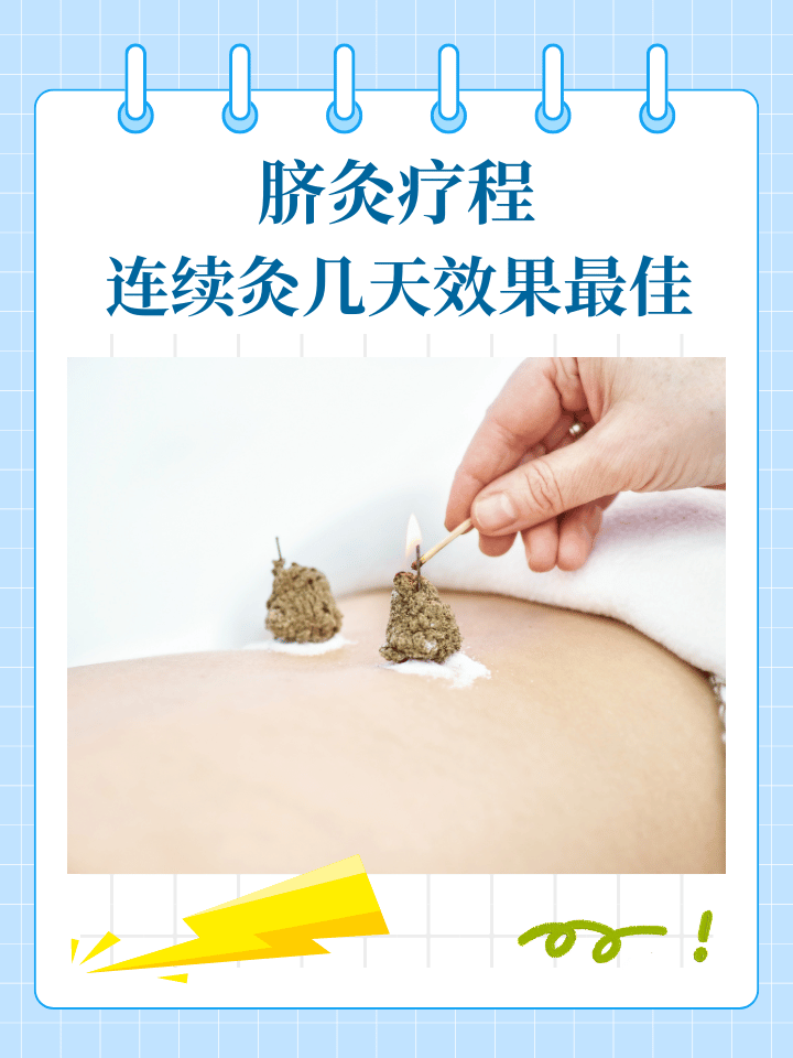 脐灸疗程：连续灸几天效果最佳？