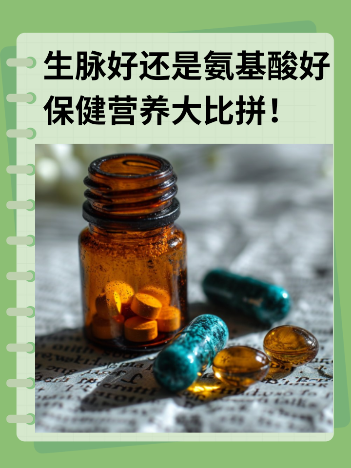 生脉好还是氨基酸好：保健营养大比拼！