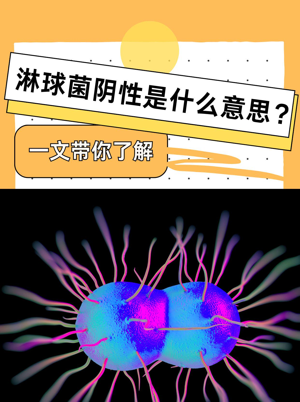 淋球菌阴性是什么意思？一文带你了解